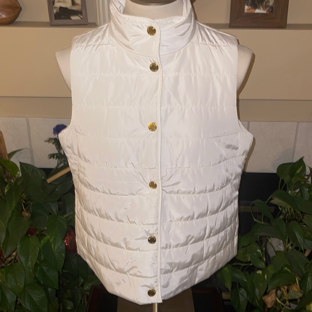 Michael Kors white vest